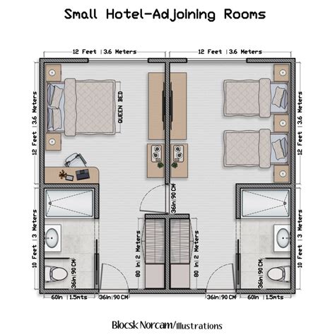 standard hotel room size in meters|Viqal Blog .